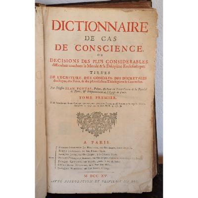 Dictionnaire de cas de conscience